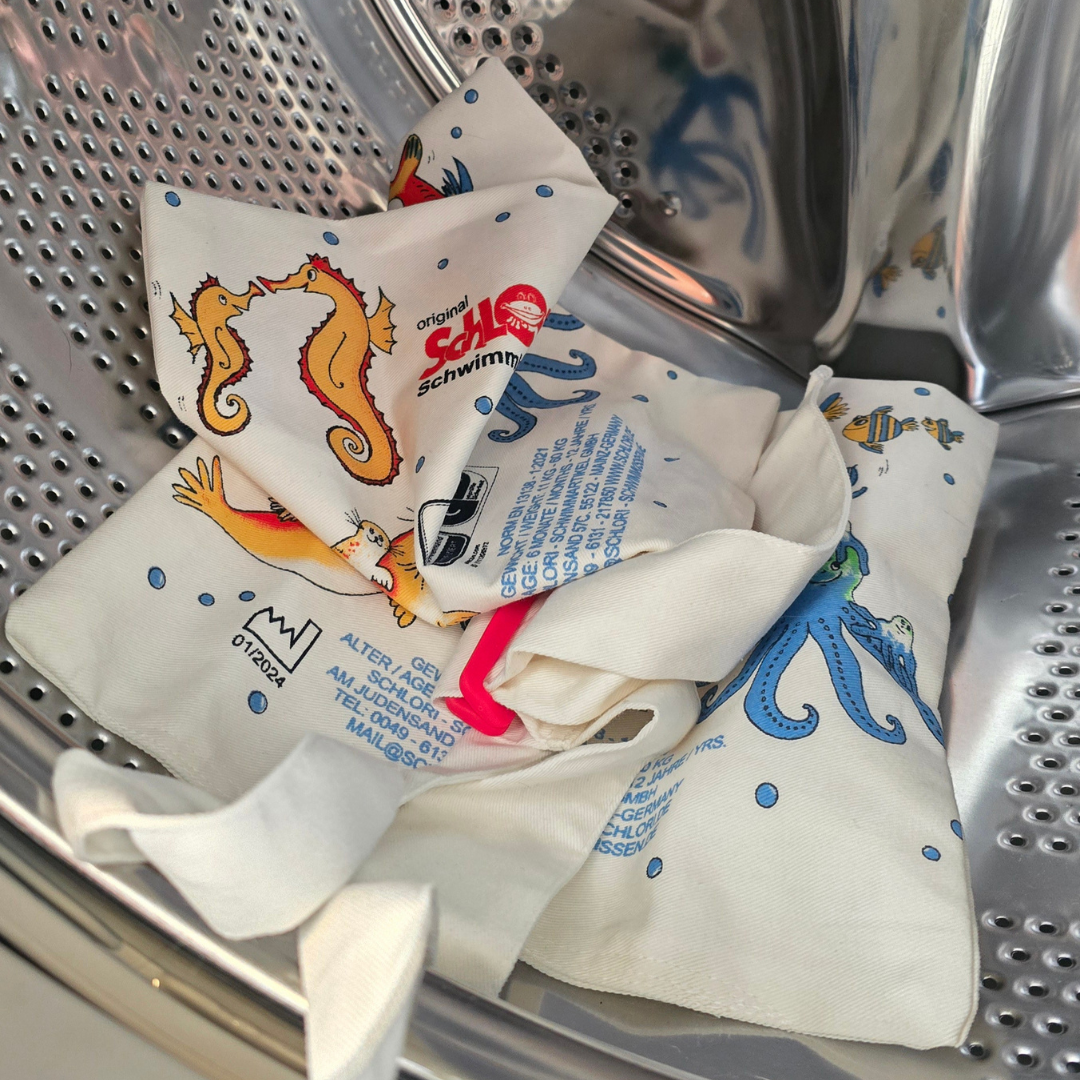 Kann man Schlori Schwimmkissen waschen?