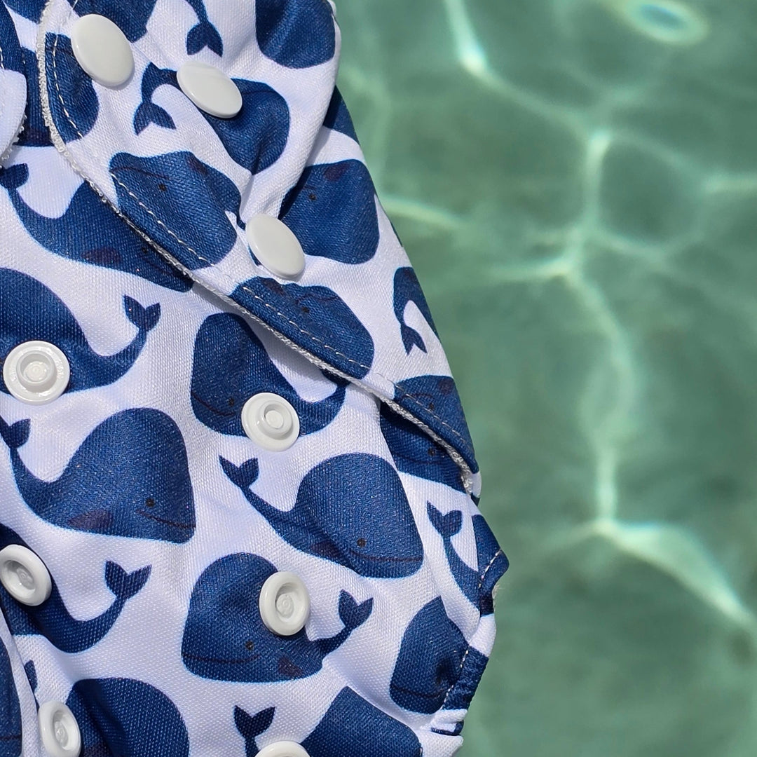 Schlori Schwimmwindel Wal