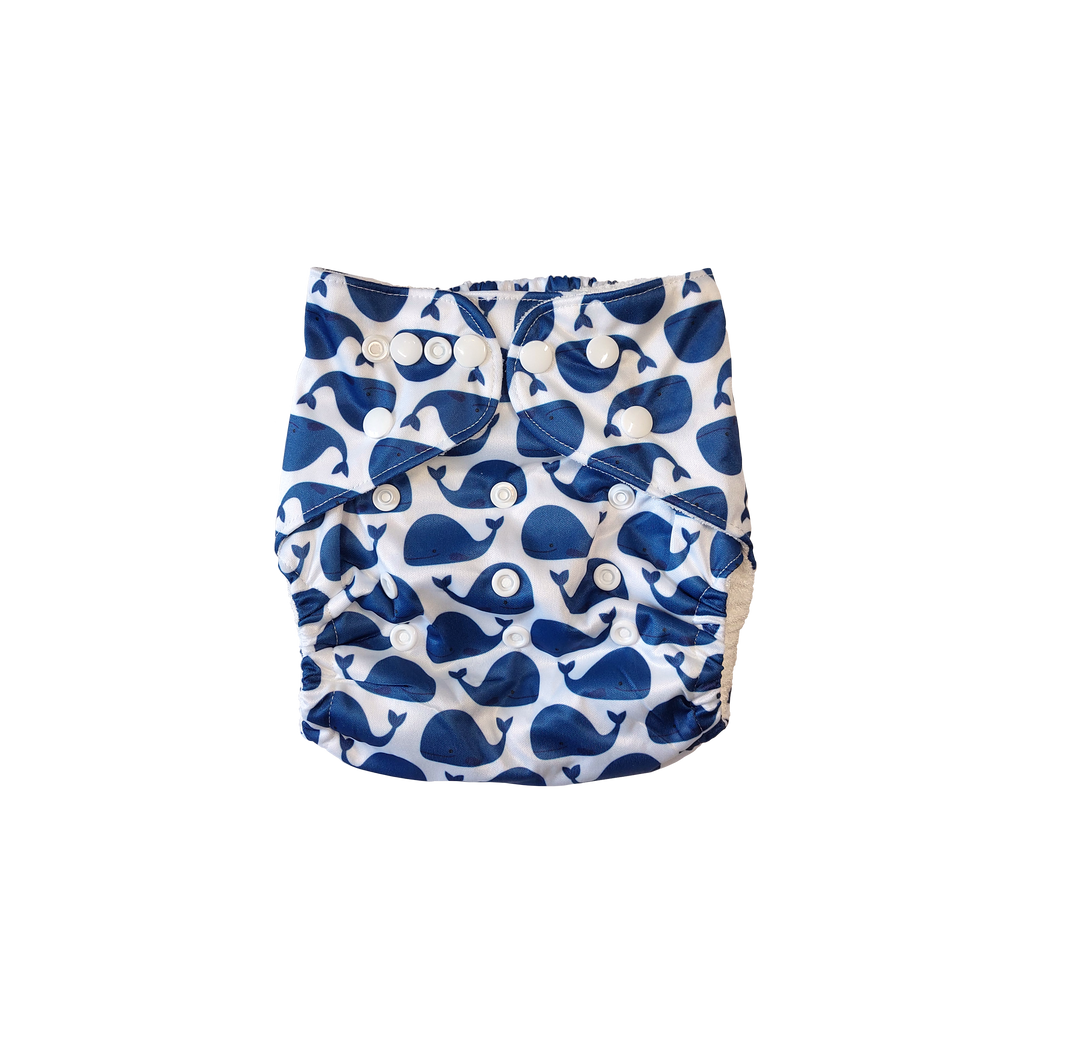 Schlori-Schwimmwindel Wal für Kinder