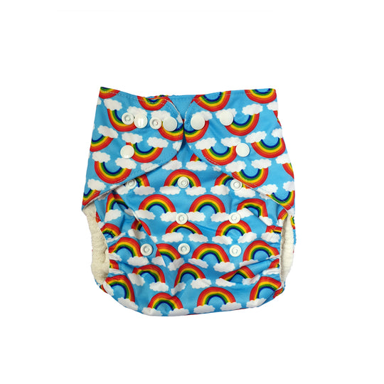 Schlori-Schwimmwindel Regenbogen für Kinder