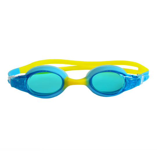 Schlori-Schwimmbrille in Blau/Gelb für Kinder