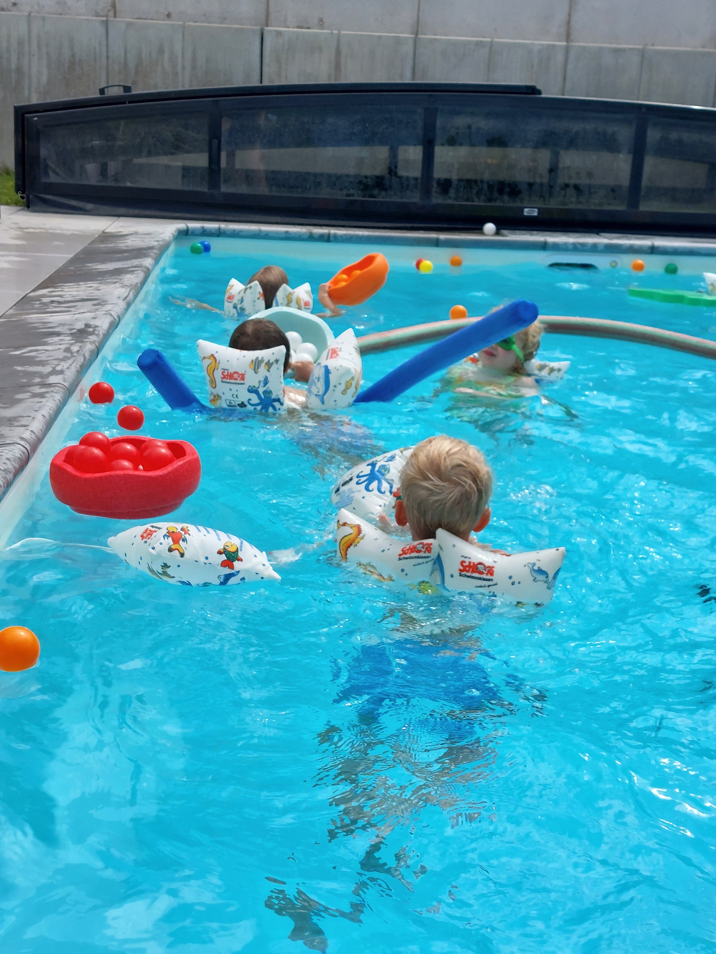 Schwimmlern-Bundles %