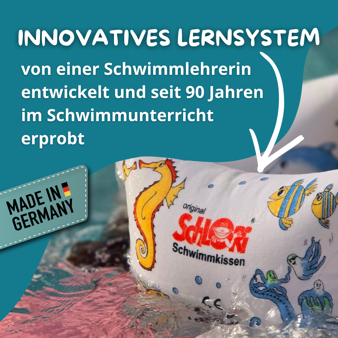 NEU Schlori Schwimmkissen mit Schnallenverschluss
