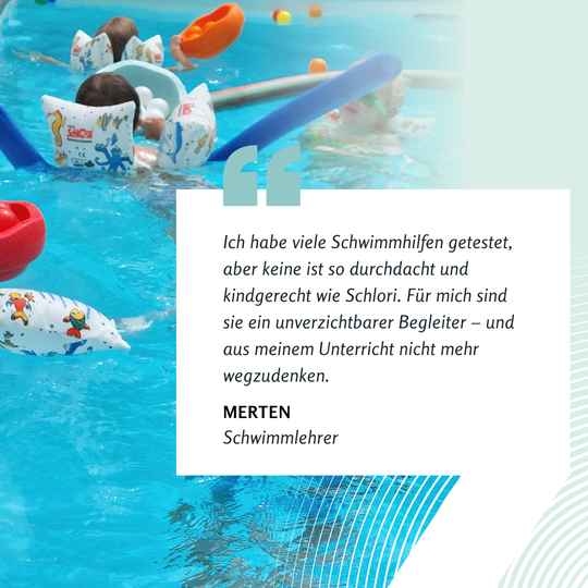 NEU Schlori Schwimmkissen mit Schnallenverschluss