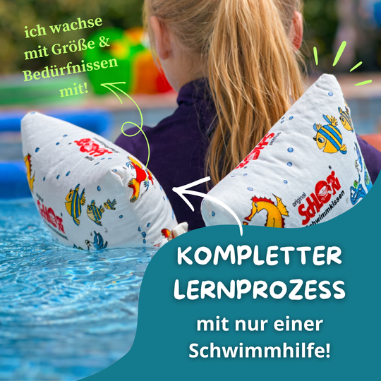 NEU Schlori Schwimmkissen mit Schnallenverschluss