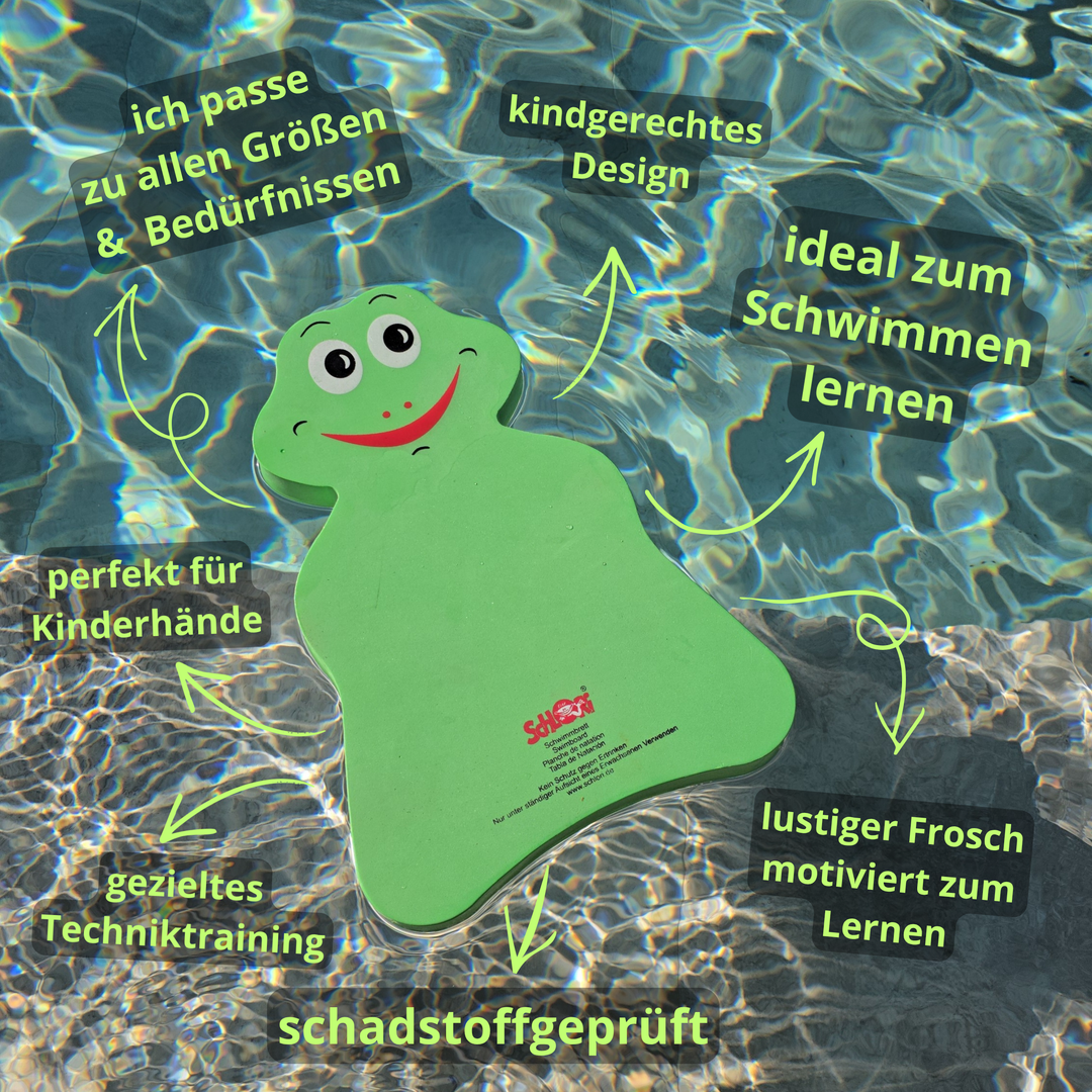 Schlori Schwimmbrett Frosch