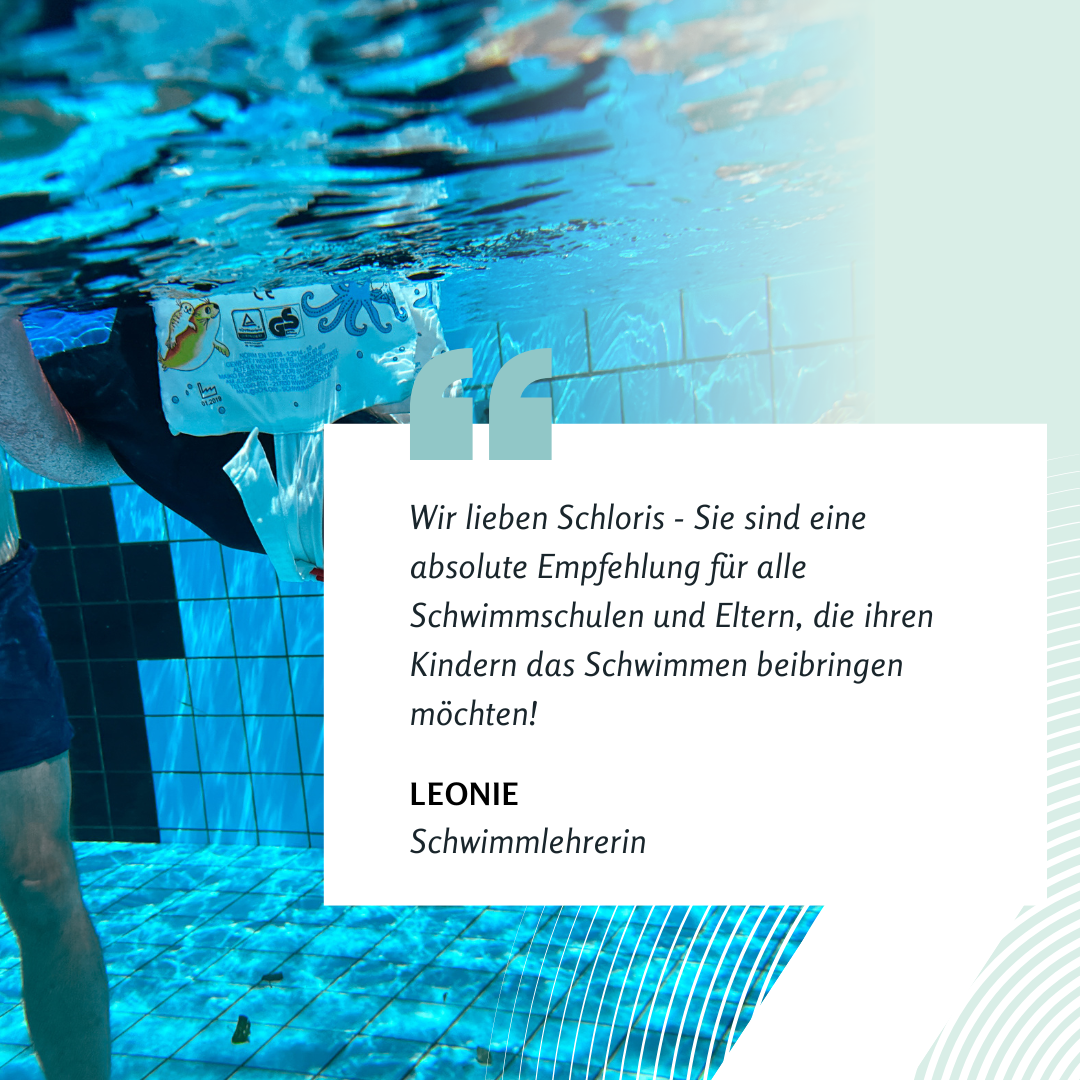 NEU Schlori Schwimmkissen mit Schnallenverschluss