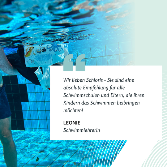 NEU Schlori Schwimmkissen mit Schnallenverschluss