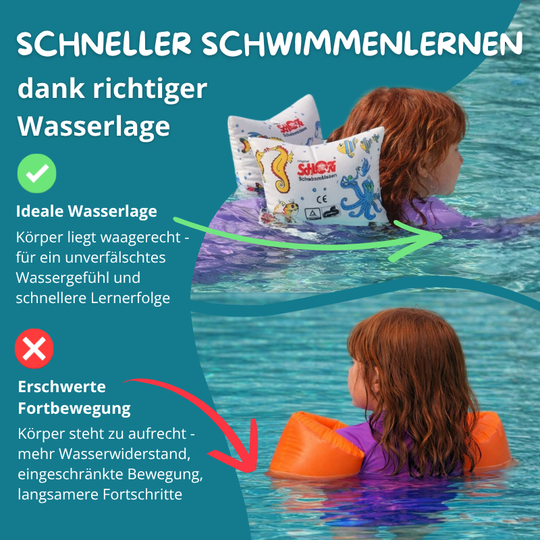 NEU Schlori Schwimmkissen mit Schnallenverschluss