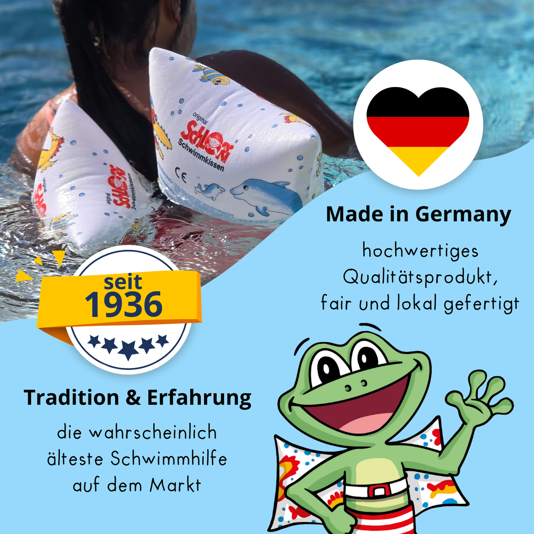 NEU Schlori Schwimmkissen mit Schnallenverschluss