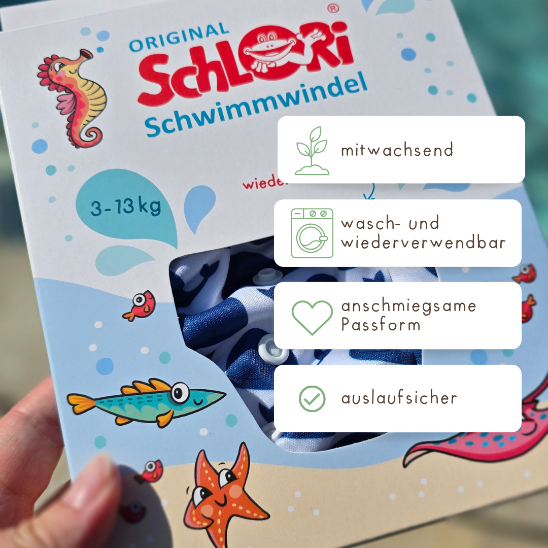Schlori Schwimmwindel Retro