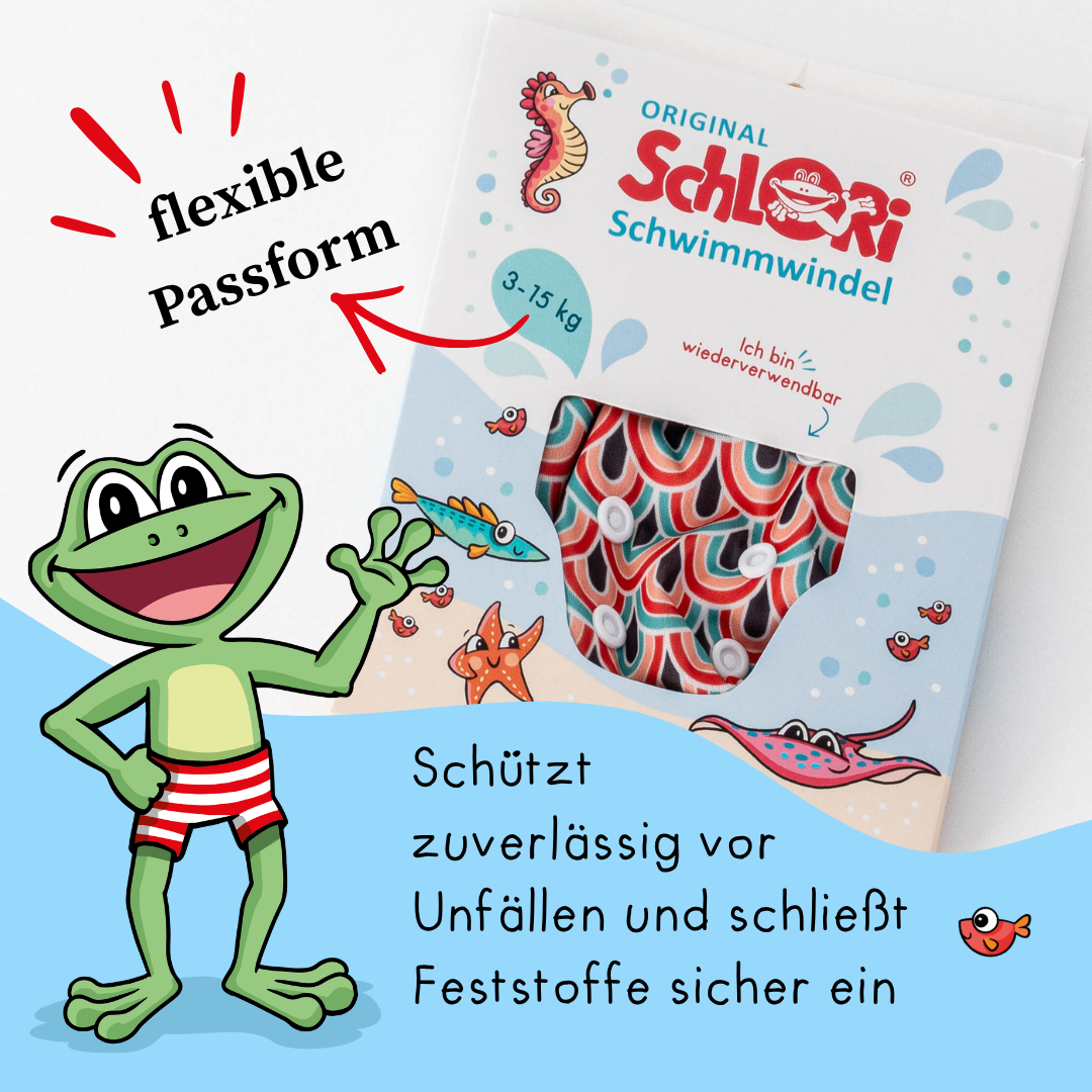 Schlori Schwimmwindel Retro