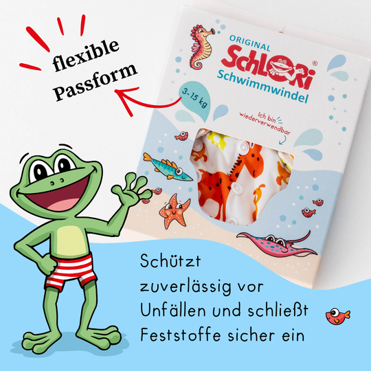 Schlori Schwimmwindel Tiere
