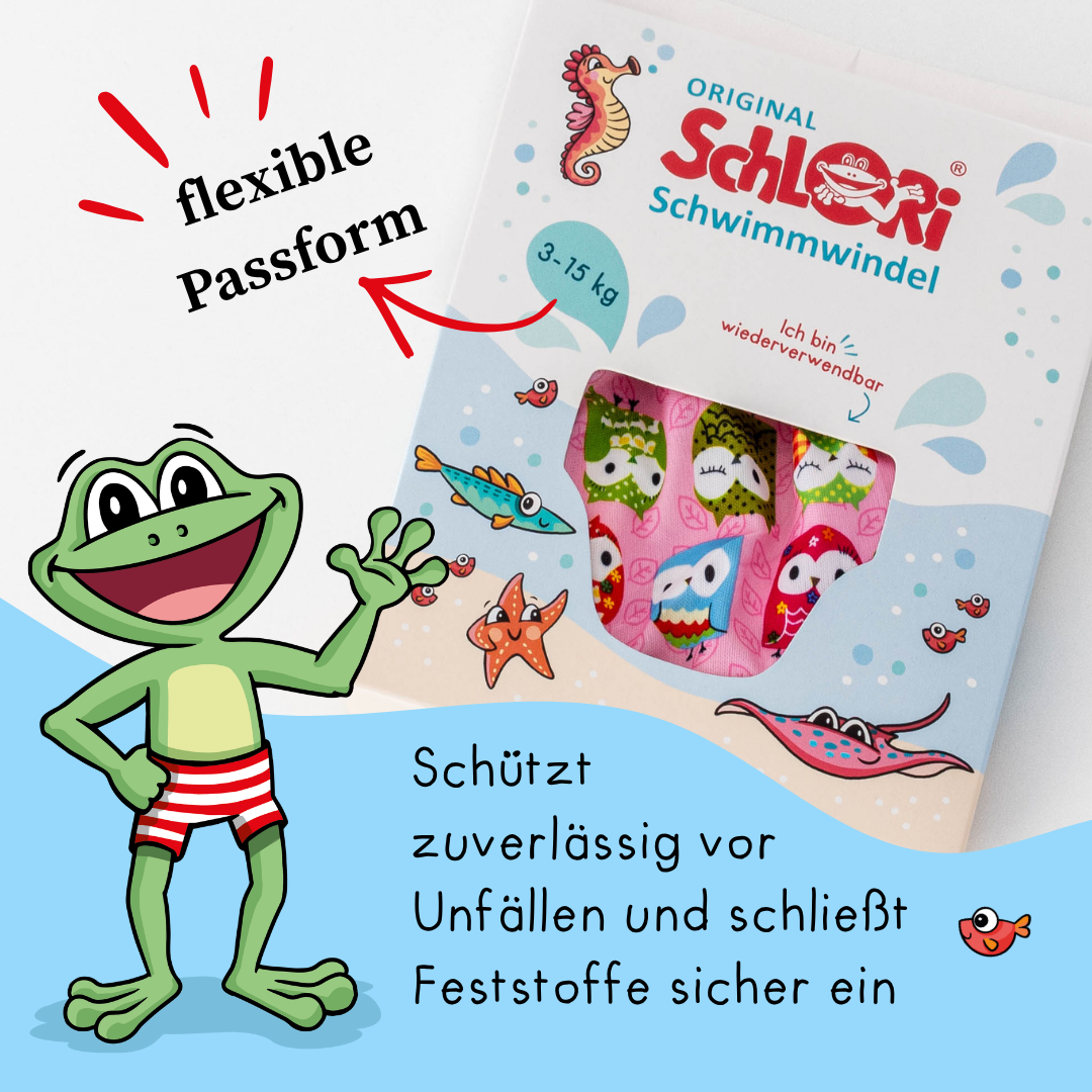 Schlori Schwimmwindel Eulen