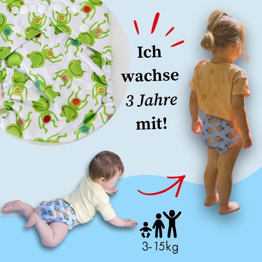 Schlori Schwimmwindel Frösche