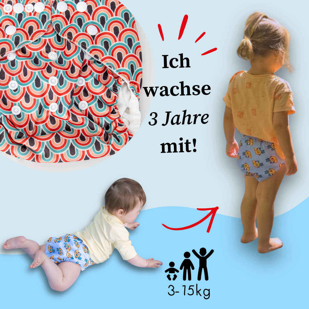 Schlori Schwimmwindel Retro