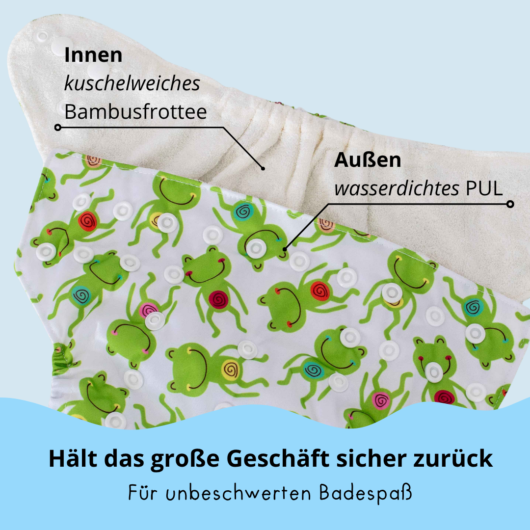 Schlori Schwimmwindel Frösche