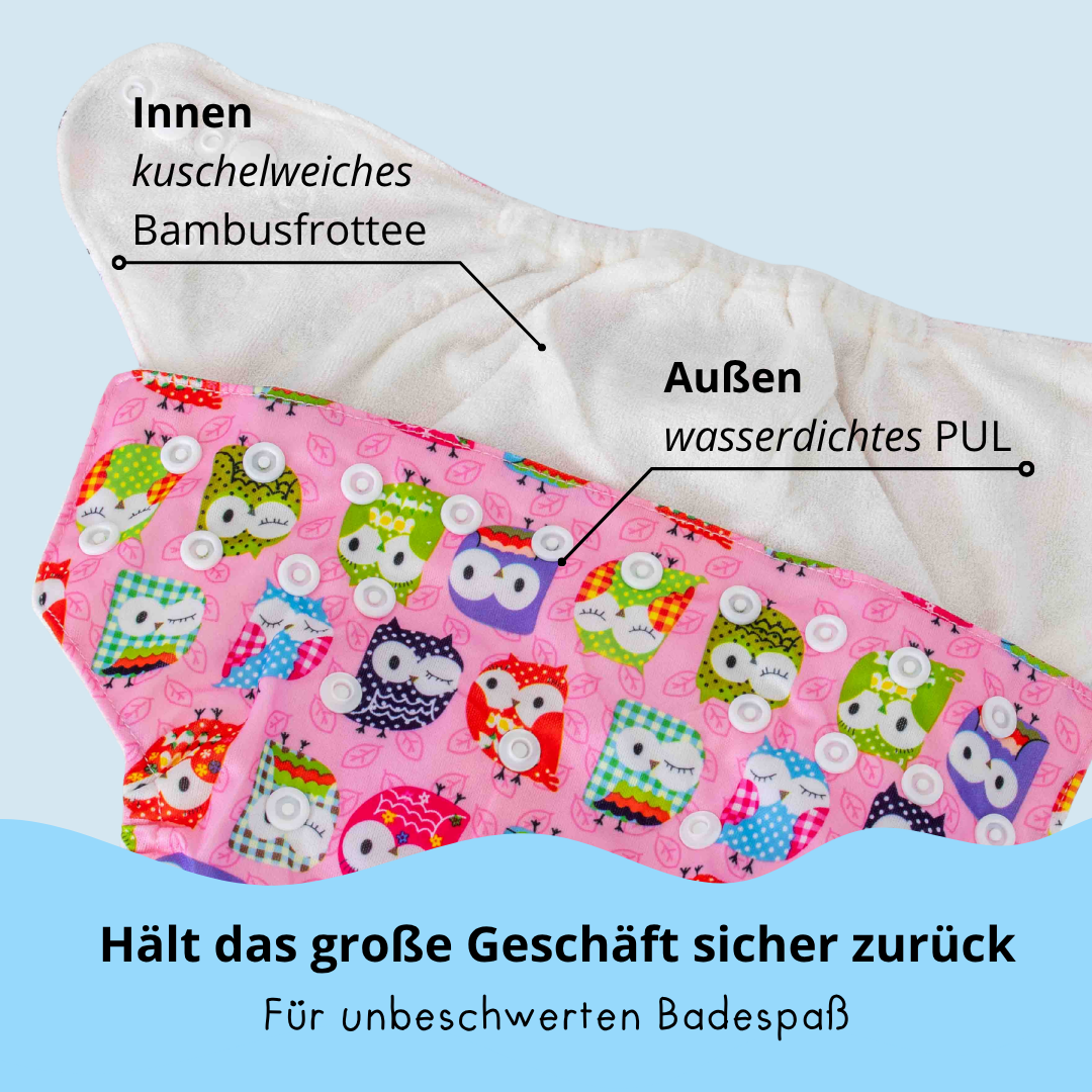 Schlori Schwimmwindel Eulen