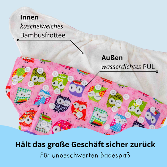 Schlori Schwimmwindel Eulen