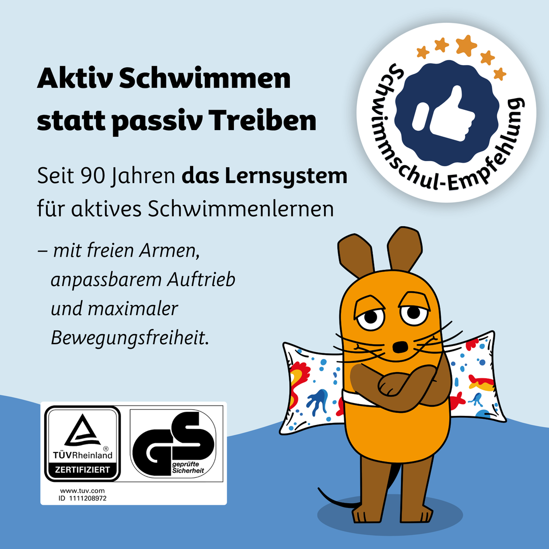 Die Maus x Schlori Schwimmkissen