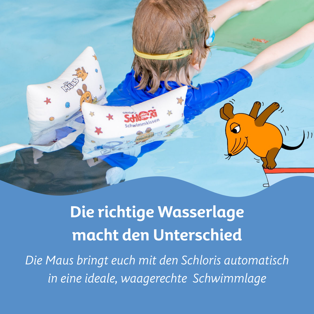 Die Maus x Schlori Schwimmkissen
