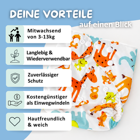 Schlori Schwimmwindel Tiere