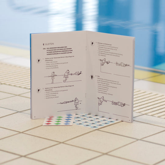 Gumpifrosch lernt schwimmen (Übungsheft)