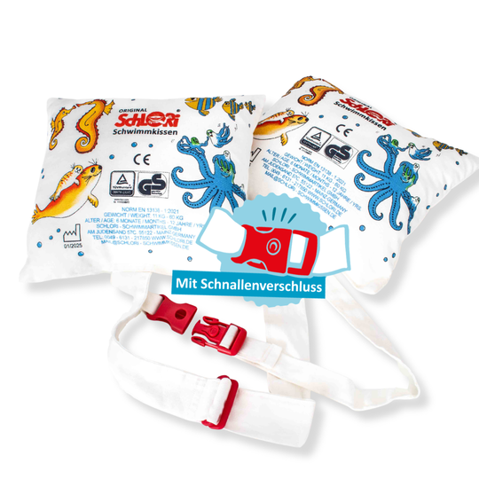 NEU Schlori Schwimmkissen mit Schnallenverschluss