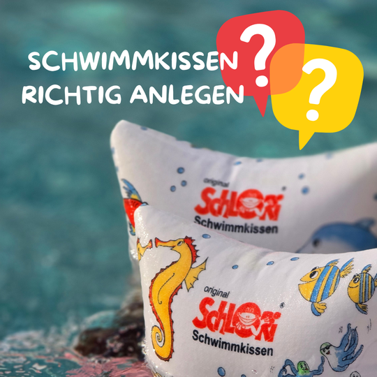 NEU Schlori Schwimmkissen mit Schnallenverschluss