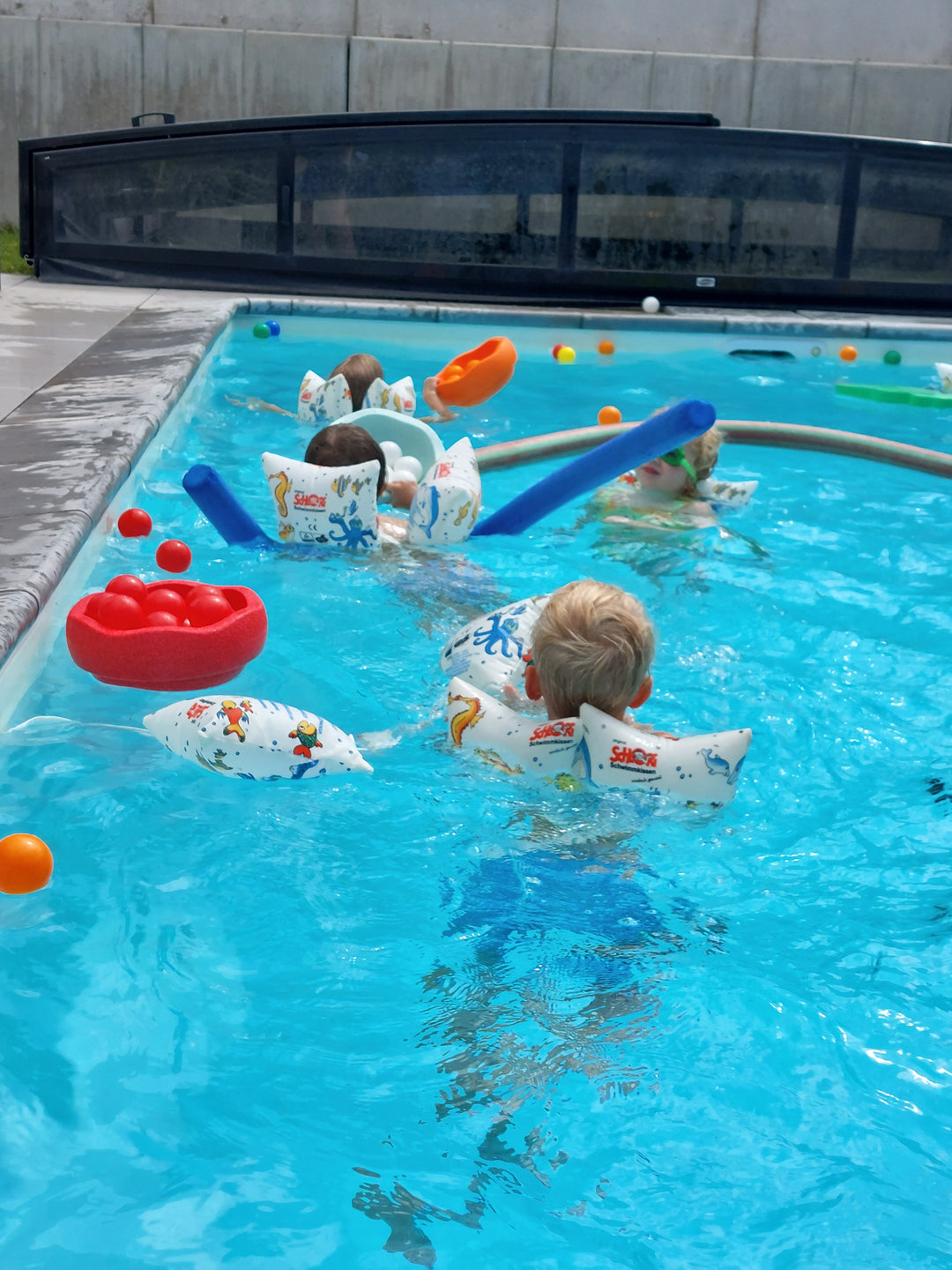 NEU Schlori Schwimmkissen mit Schnallenverschluss