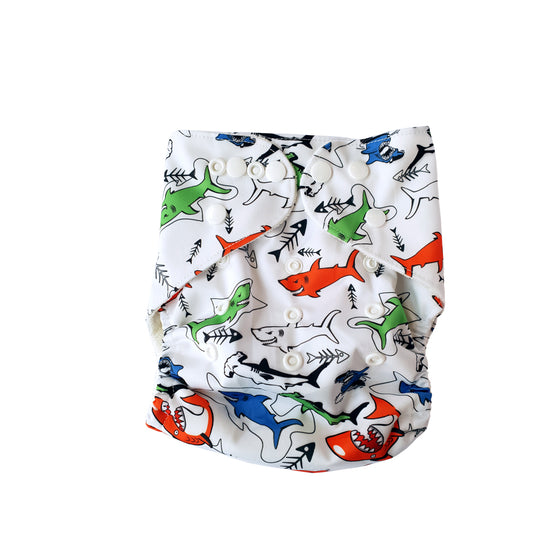 Schlori Schwimmwindel Haie